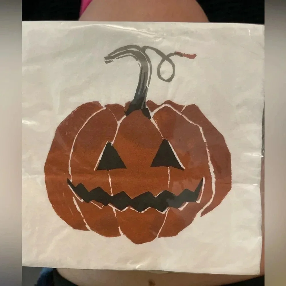 Threshold beverage napkins 20 count pumpkin theme bundle